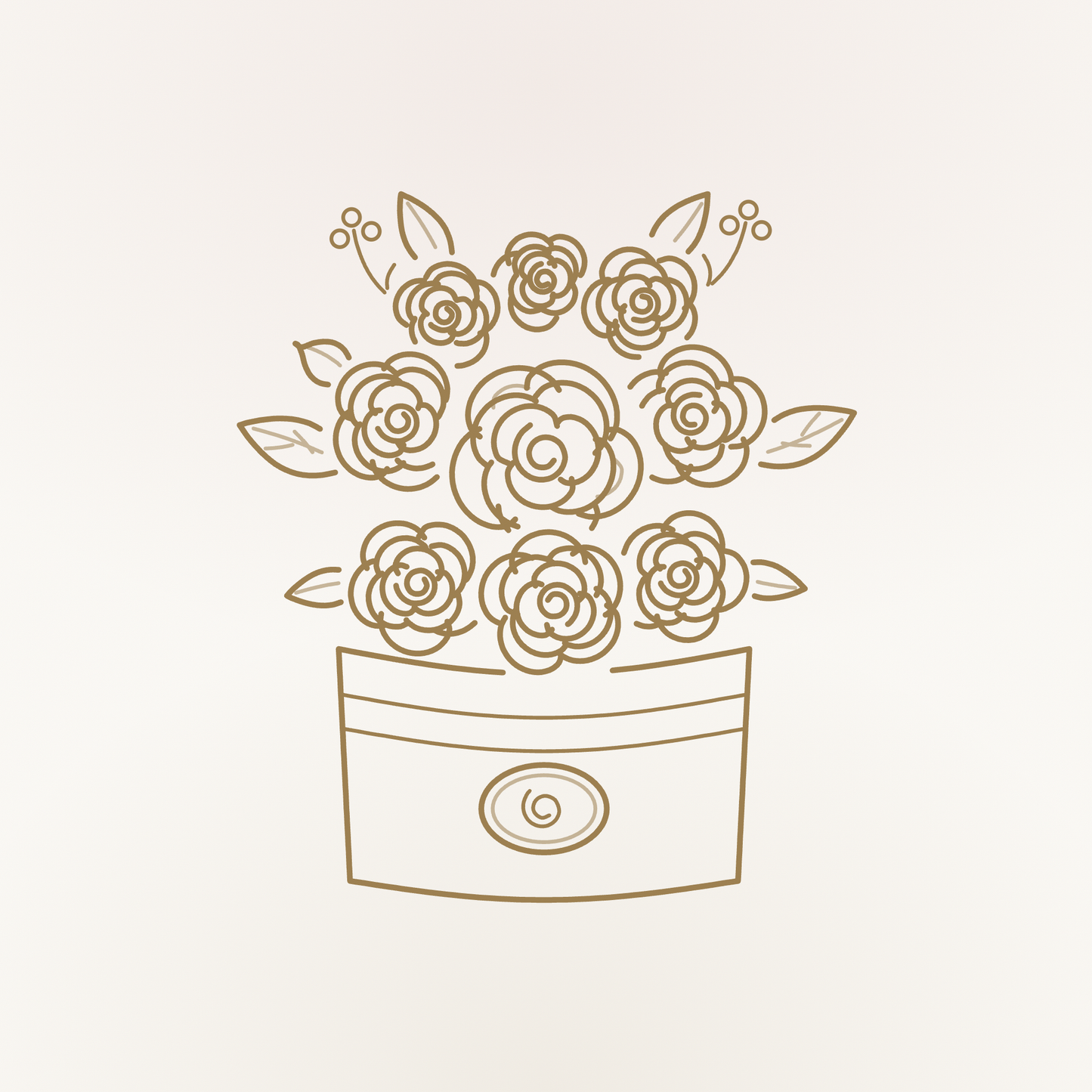 Rose Poudré Dôme — Amouria London