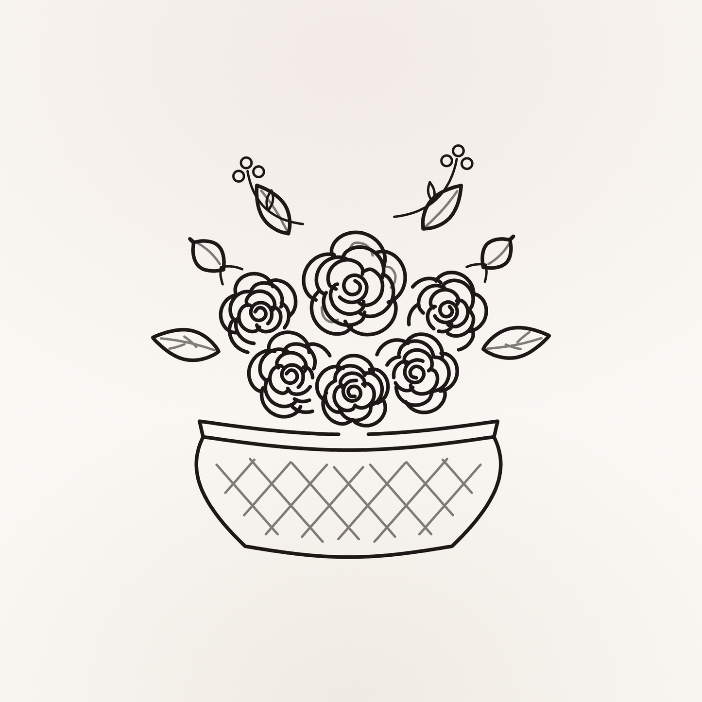 Blanc de Blanc Hatbox — Amouria London