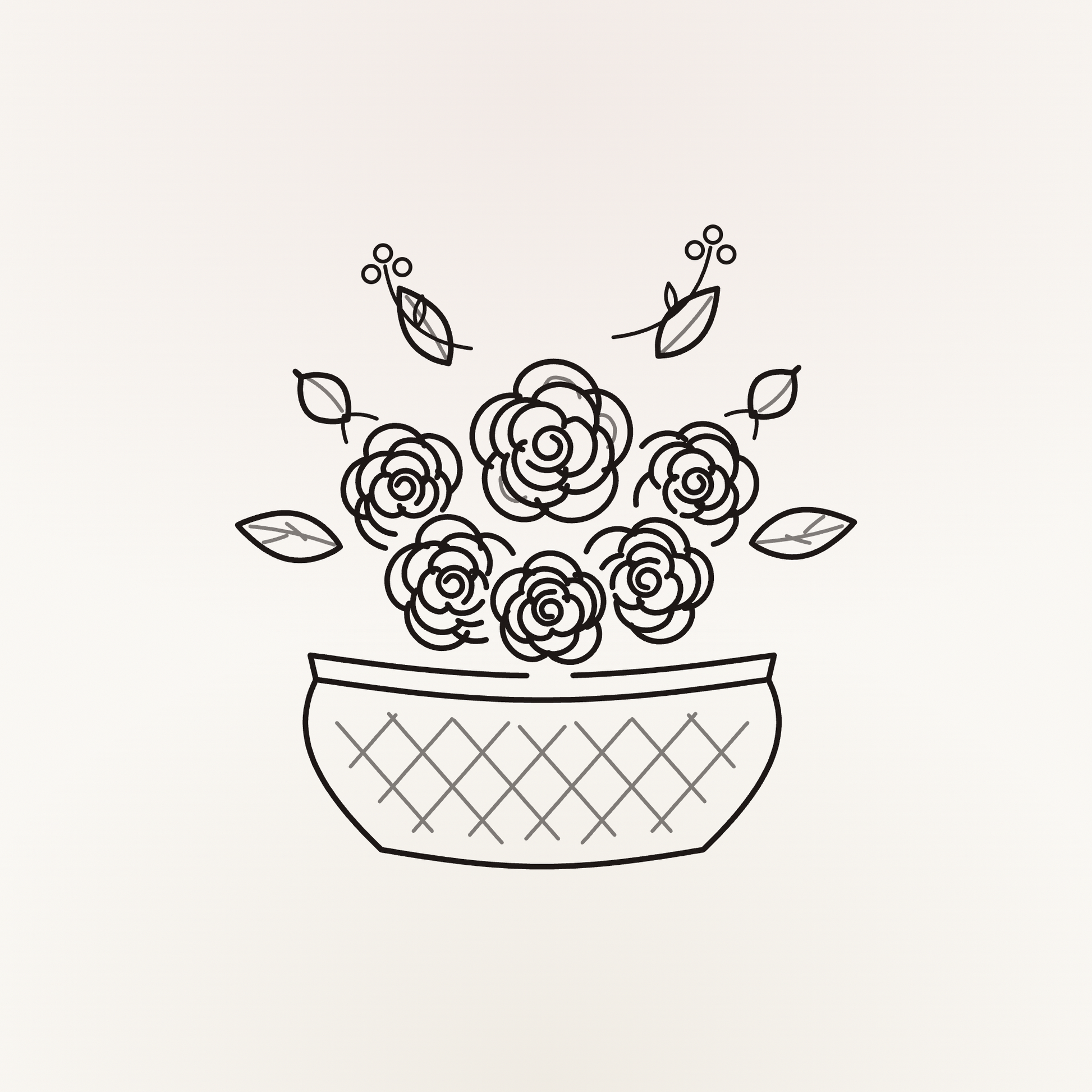 Blanc de Blanc Hatbox — Amouria London