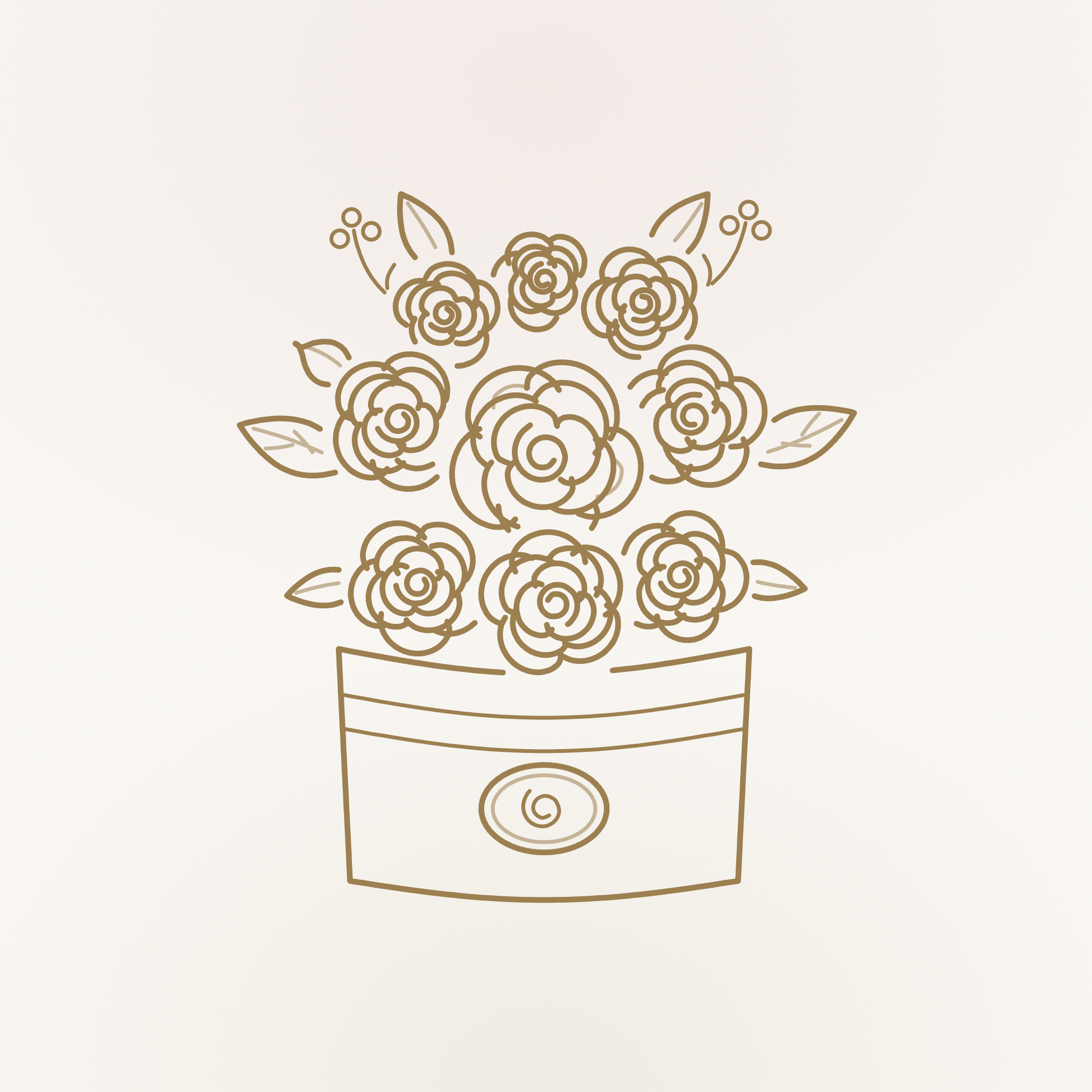Rose Poudré Dôme — Amouria London