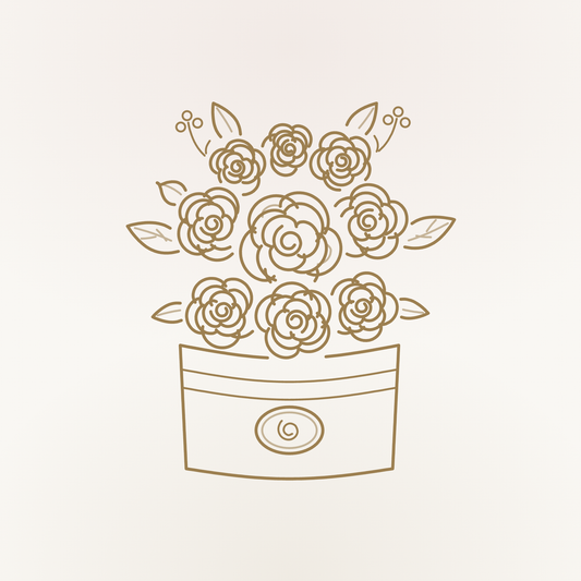Rose Poudré Dôme — Amouria London